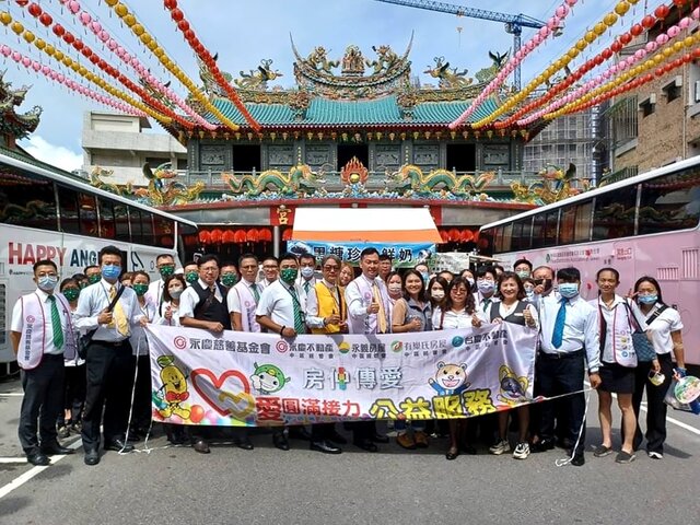 永慶房產集團加盟四品牌中區經管會在台中、彰化、雲林及南投接力舉辦6場捐血活動，累計募集超過2,000袋