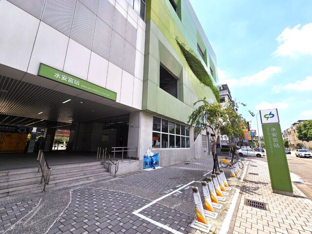 位於台中七期重劃區的「水安宮站」，各項機能健全，中古屋吸引追求生活便利性的首購、換屋族入住。(永慶房產集團提供)